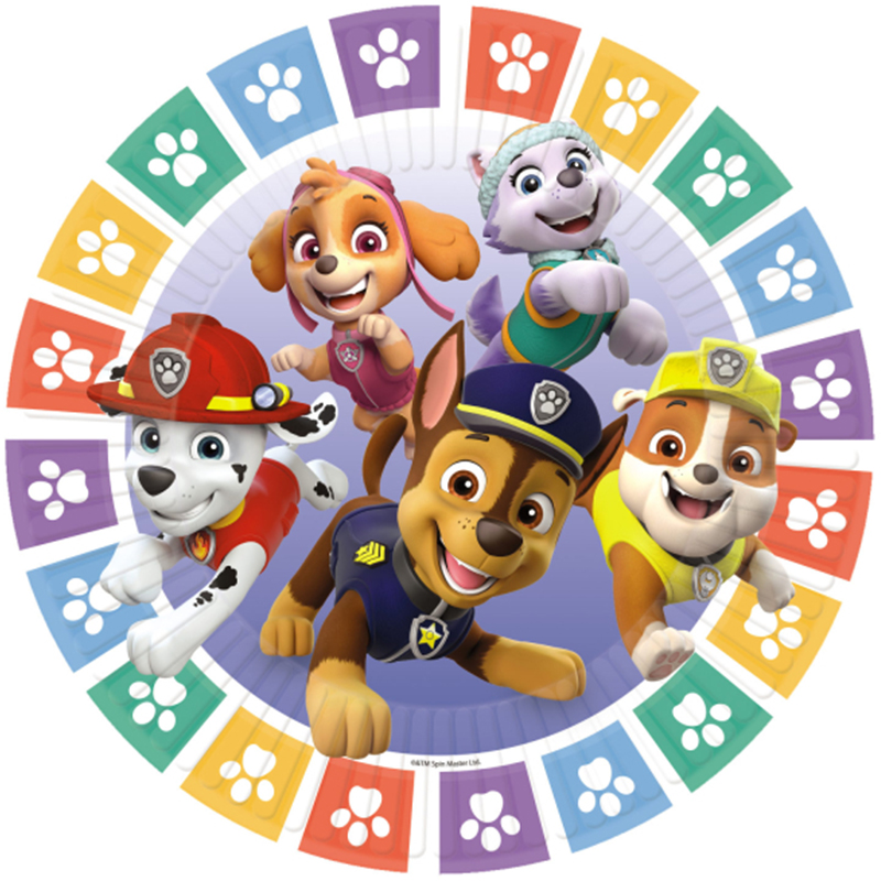 ΠΙΑΤΑ ΜΕΓΑΛΑ PAW PATROL ΠΟΛΥΧΡΩΜΑ ΠΑΤΟΥΣΑΚΙΑ 8TMX