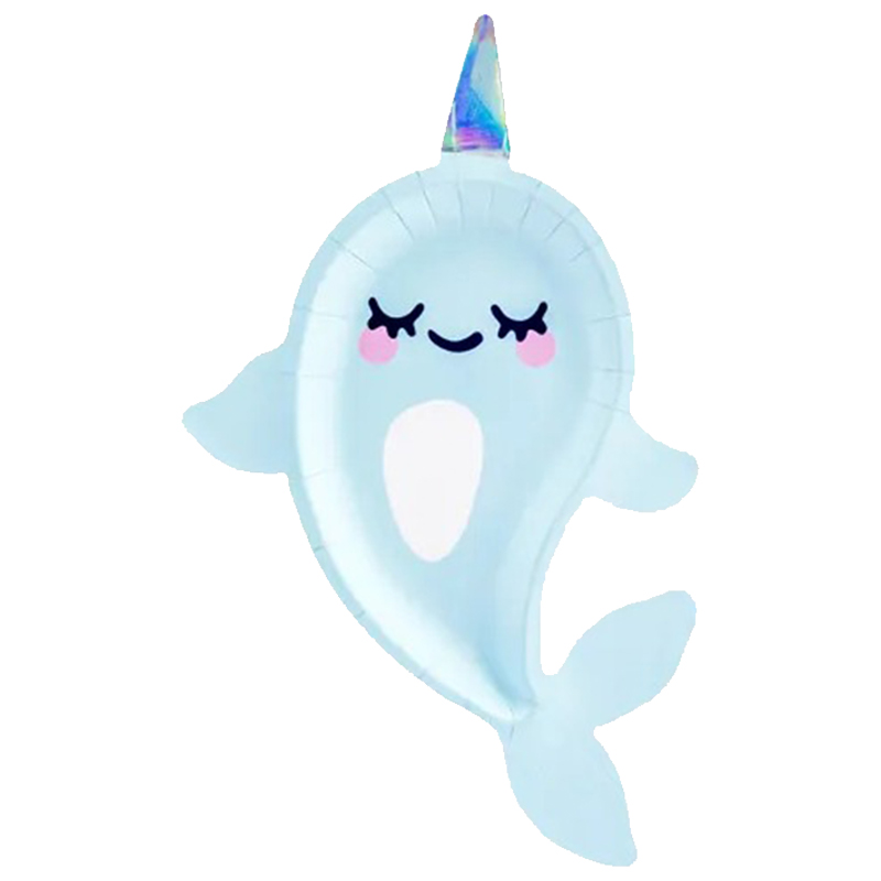ΠΙΑΤΑ NARWHAL ΦΑΛΑΙΝΑ ΜΟΝΟΚΕΡΟΣ 6PΤΕΜ
