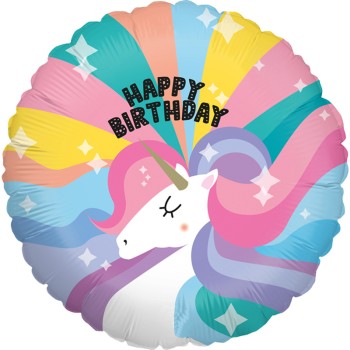 FOIL Mini/S 9'' HAPPY BIRTHDAY ΜΟΝΟΚΕΡΟΣ