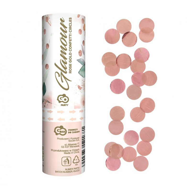 KANONAKI CONFETTI ROSE GOLD 1ΤΜΧ