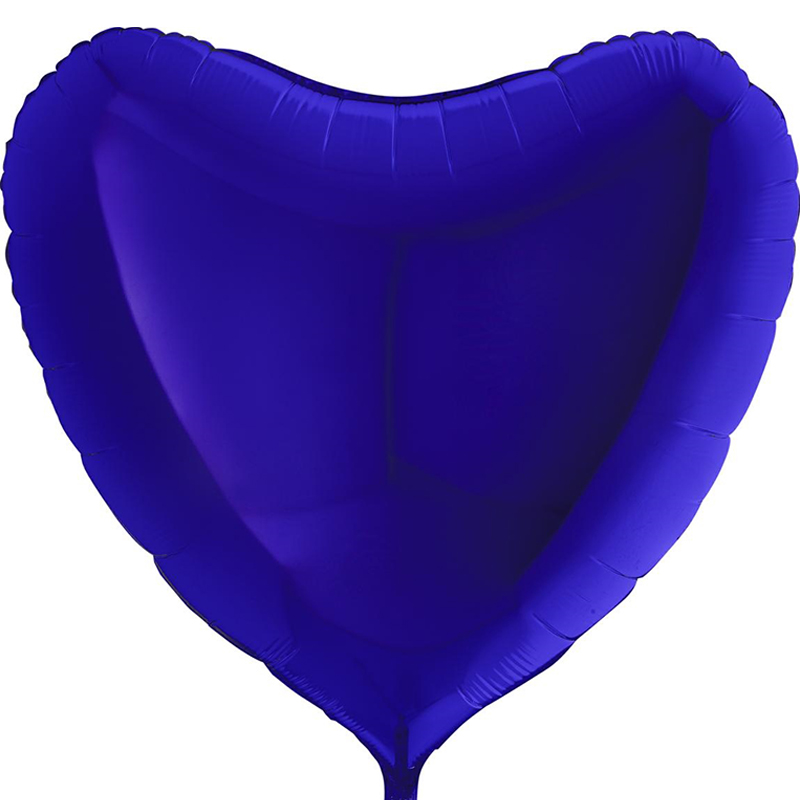 FOIL 36''  ΚΑΡΔΙΑ ΜΠΛΕ NAVY(CAPRI)