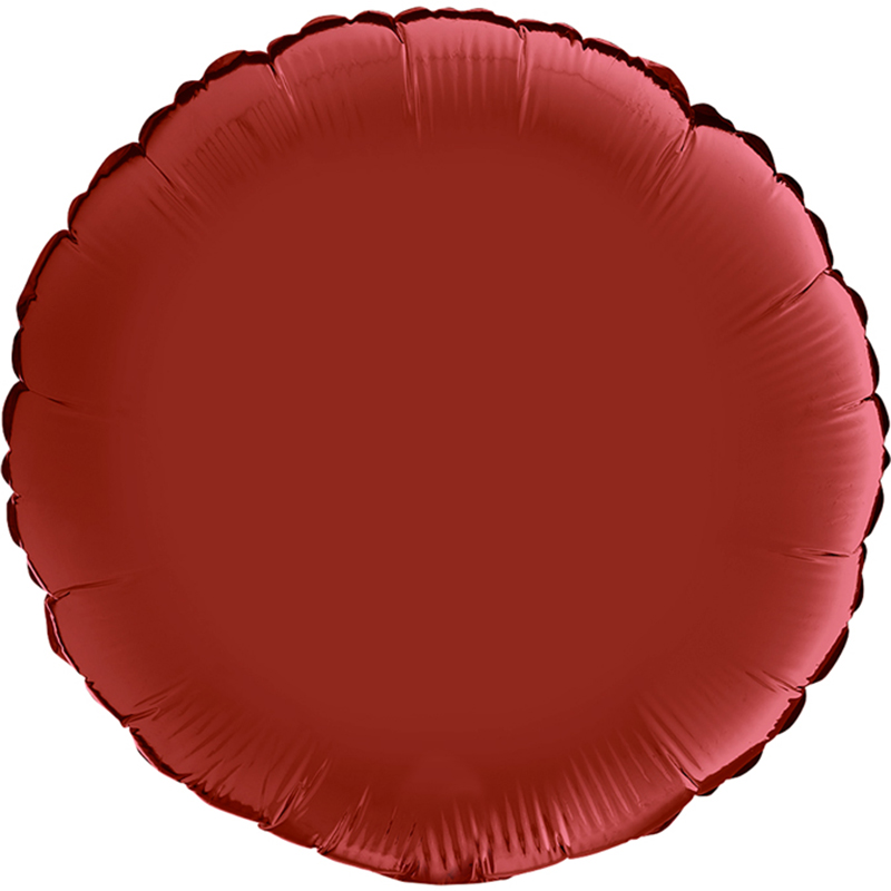 FOIL 18'' SOLIDE ΣΤΡΟΓΓΥΛΟ ΚΕΡΑΣΙ(CHERRY)