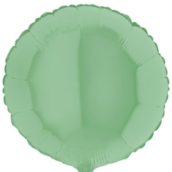 FOIL 18'' SOLIDE ΣΤΡΟΓΓΥΛΟ ΠΡΑΣΙΝΟ matte