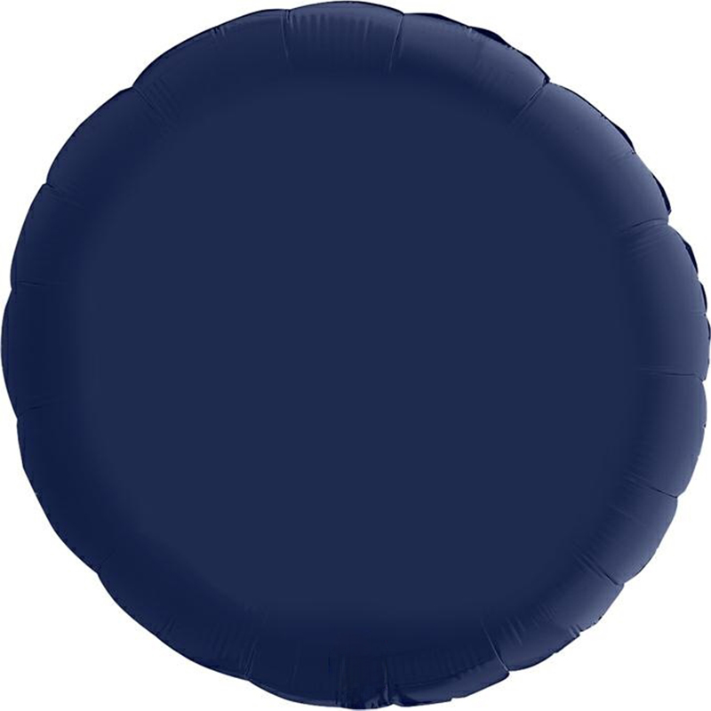 FOIL 36'' ΣΤΡΟΓΓΥΛΟ SATIN ΜΠΛΕ NAVY