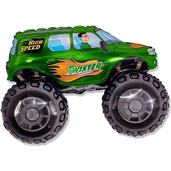 FOIL S/S TWISTER_BIG WHEELS ΠΡΑΣΙΝΟ