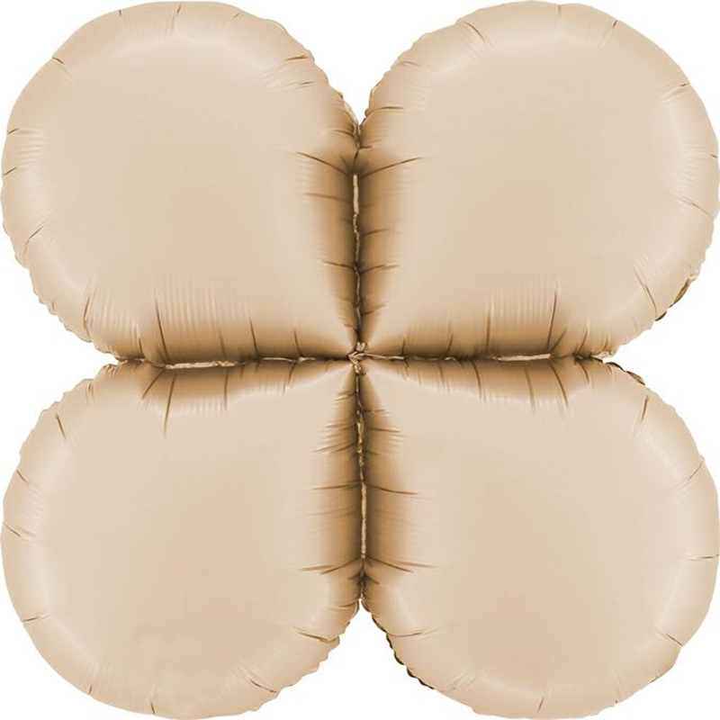 FOIL ΒΑΣΗ MEDIUM 19'' SATIN CREAM ΣΤΡΟΓΓΥΛΟ