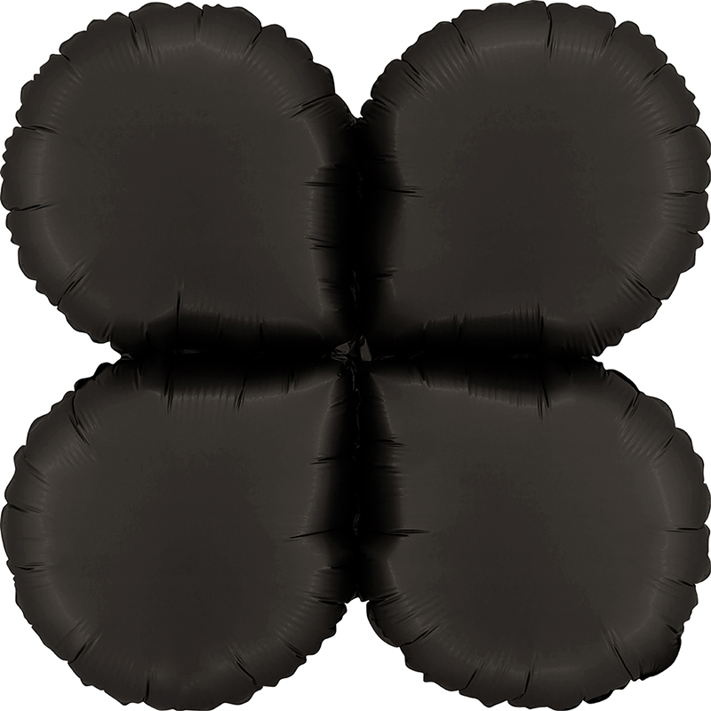 FOIL ΒΑΣΗ MAXI 26'' SATIN ΜΑΥΡΟ ΣΤΡΟΓΓΥΛΟ