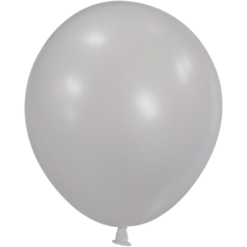 LATEX  ΜΕΤΑΛΛΙΚΑ 11'' ΛΕΥΚΑ 100ΤΕΜ