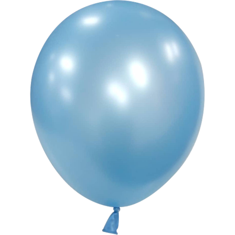 LATEX ΜΕΤΑΛΛΙΚΑ 11'' ΣΙΕΛ 100ΤΕΜ