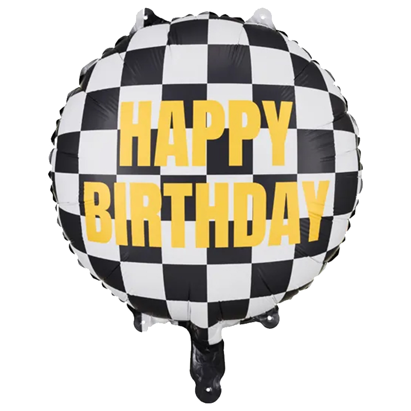 FOIL 18'' HAPPY BIRTHDAY ΣΗΜΑΙΑ ΤΕΡΜΑΤΙΣΜΟΥ