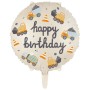 FOIL 18'' ΦΟΡΤΗΓΑ ΚΑΙ ΜΠΕΤΟΝΙΕΡΕΣ HAPPY BIRTHDAY
