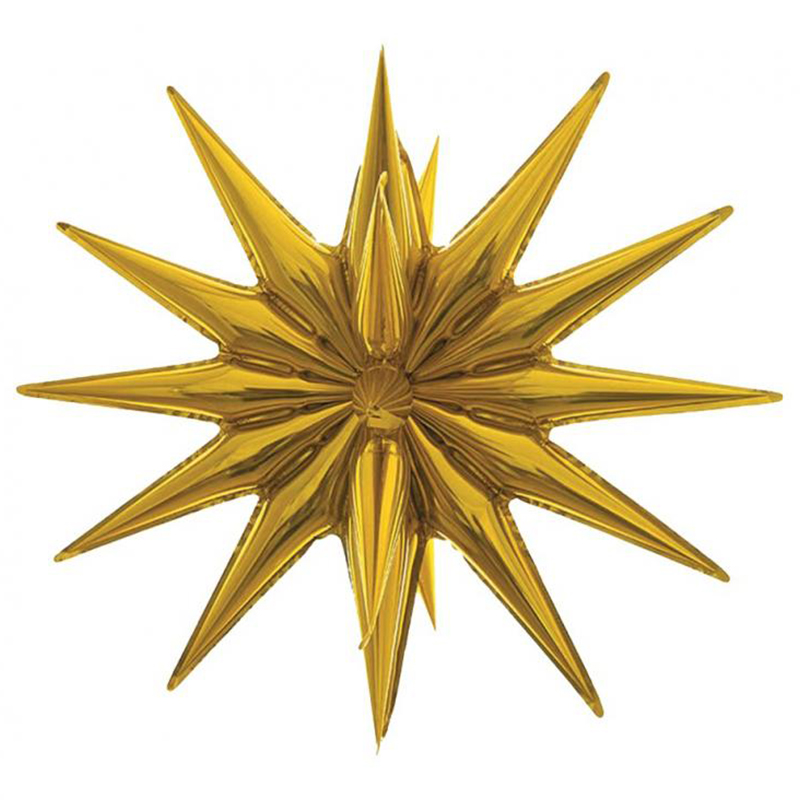 FOIL MULTI STAR 3D ΑΣΤΕΡΙ ΧΡΥΣΟ 