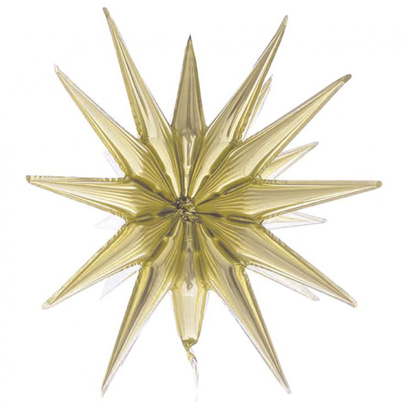FOIL MULTI STAR 3D ΑΣΤΕΡΙ ΧΡΥΣΟ LIGHT
