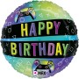 FOIL 18'' H.BDAY CONTROLLER ΖΩΗΡΑ ΧΡΩΜΑΤΑ