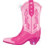 FOIL S/S ΜΠΟΤΑ COWGIRL ΡΟΖ