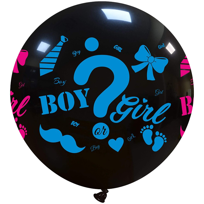 LATEX 34'' GENDER REVEAL BOY OR GIRL