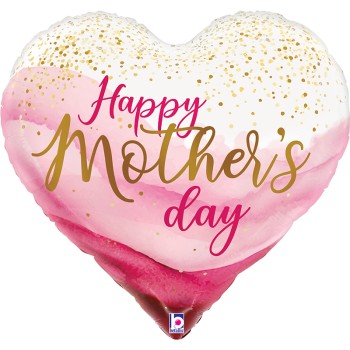 FOIL J/S MOTHER'S DAY ΡΟΖ ΚΑΡΔΙΑ