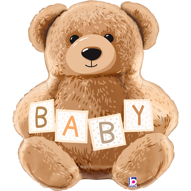 FOIL Mini/S 14'' TEDDY BEAR