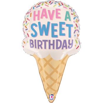 FOIL J/S ΠΑΓΩΤΟ ΧΩΝΑΚΙ SWEET BIRTHDAY