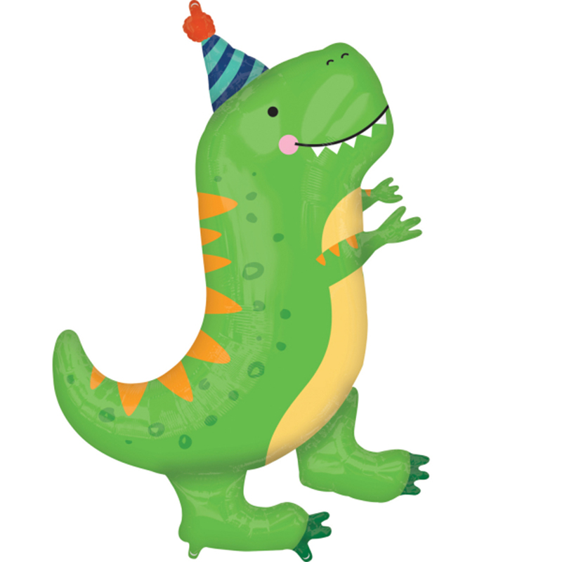 FOIL S/S DINO PARTY ΔΕΙΝΟΣΑΥΡΟΣ ΜΕ ΚΑΠΕΛΑΚΙ