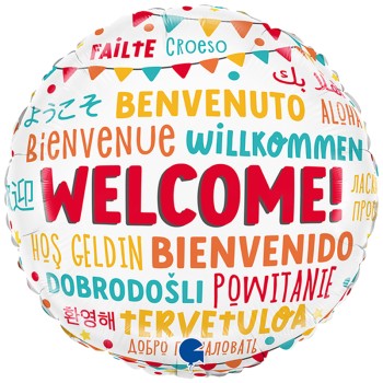 FOIL 18'' WELCOME ΣΕ ΟΛΕΣ ΤΙΣ ΓΛΩΣΣΕΣ