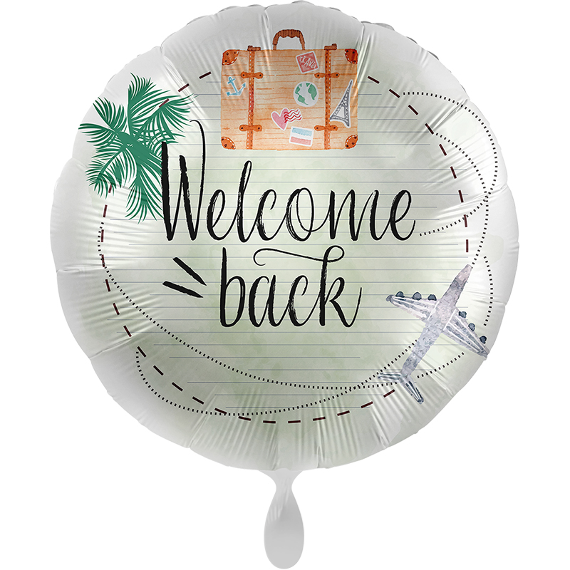 FOIL 17'' WELCOME BACK