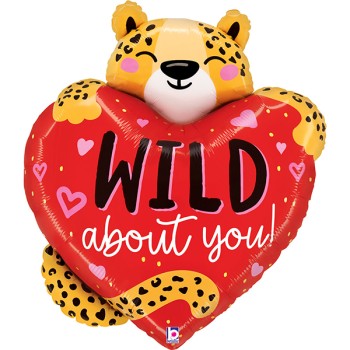 FOIL S/S WILD ABOUT YOU CHEETAH