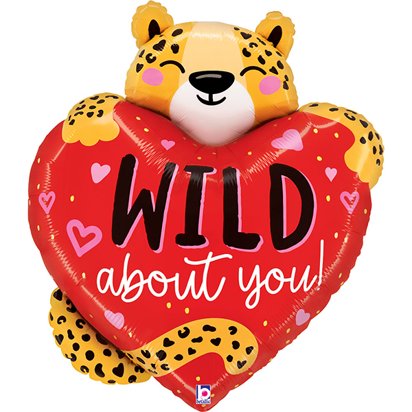 FOIL S/S WILD ABOUT YOU CHEETAH