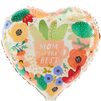 FOIL 18'' ΚΑΡΔΙΑ MOM IS THE BEST