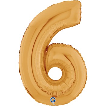 FOIL 26'' ΑΡΙΘΜΟΣ 6 ΧΡΥΣΟ MID SIZE