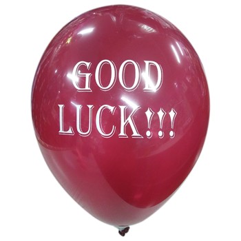 LATEX 12'' ΤΥΠΩΜΕΝΑ GOOD LUCK 25ΤΕΜ