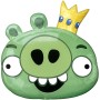 FOIL S/S  ANGRY GREEN PIG 58X51CM