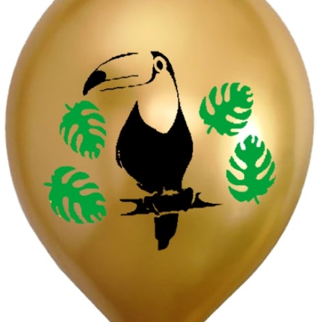 LATEX 12'' ΤΥΠΩΜΕΝΑ ΤΡΟΠΙΚΟ TUCAN 6ΤΜΧ